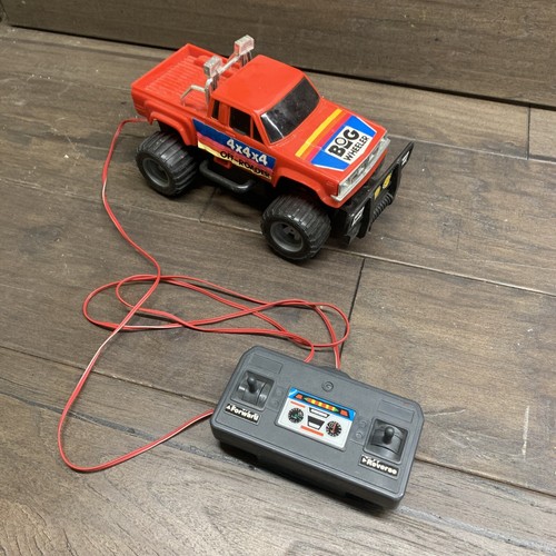 ラジコン Vintage bog wheeler 4x4x4 off roader Wired Remote Control