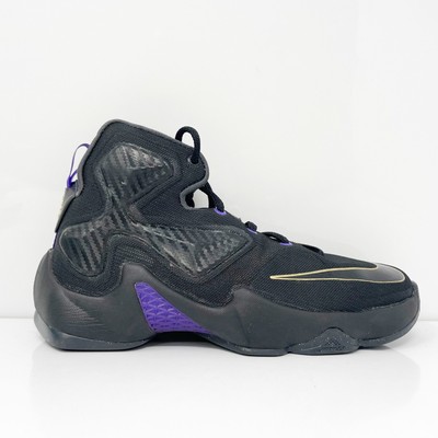 

Nike Boys Lebron 13 808709-007 Черные баскетбольные кроссовки, размер 4Y, Черный, Lebron 13