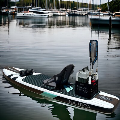 NAUTICA SMOOTH Paddleboard Inflatable Fishing Kayak & SUP Stand Up Paddle Board
