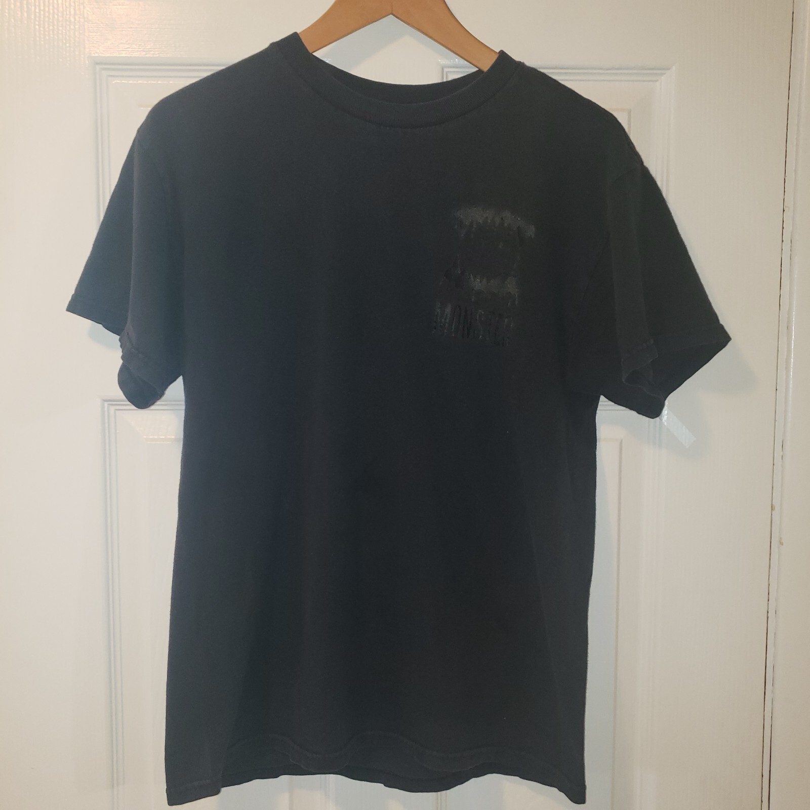 Y2K Trapstar The Monster Tour Eminem X Rihanna Men's Black T-Shirt Size Medium View 2