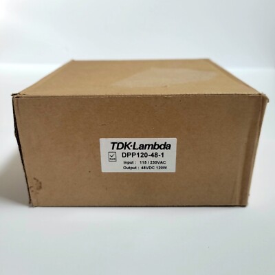 TDK-LAMBDA POWER SUPPLY  DPP120-48-1, IN:115/230VAC 2.8A ; OUT:48VDC, 2.5A,120W.