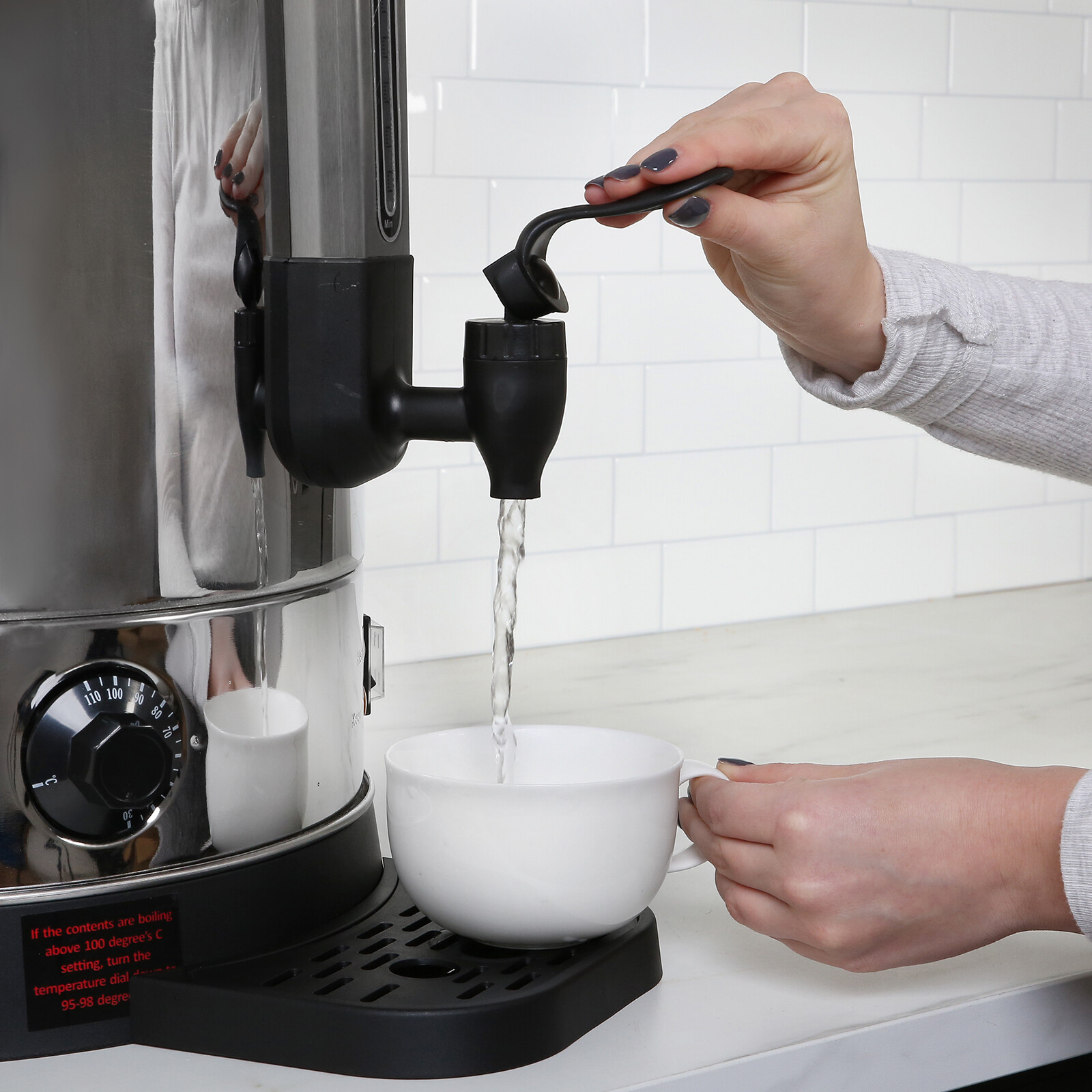 Electrical 22L Commercial Catering Kitchen Hot Water Boiler Tea Urn