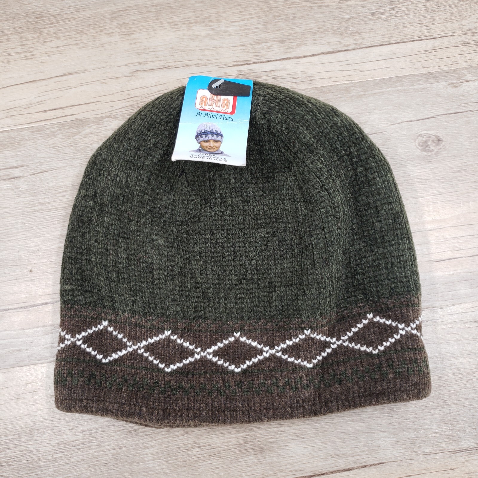 新品　ohta green knit cap C-PLUS HEAD WEARS ニット帽 ニットキャップ CPH/シーピーエイチ