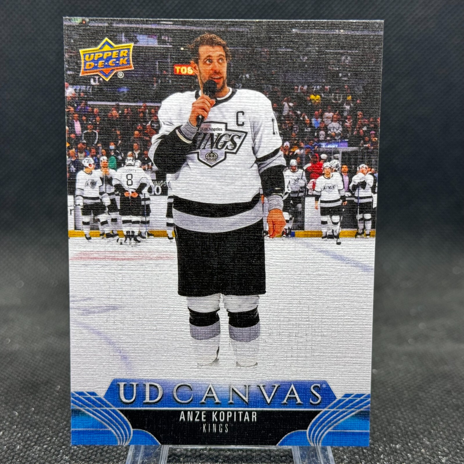 未開封品 UPPER DECK NHLカード CLEAR CUT KALE CLAGUE LOS ANGELES KINGS 22/25 #EE-KC 送料無料 中古 IT1 Anze Kopitar 2023-24 Upper Deck Series 2 UD Canvas Los