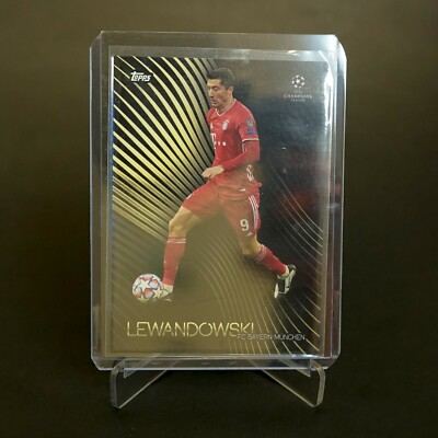 2020-21 Topps UEFA UCL Knockout Robert Lewandowski FC Bayern Munchen