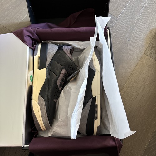 Pre-owned Jordan Size 14.5 - A Ma Maniére X Air  3 Retro While You Were Sleeping W In Black