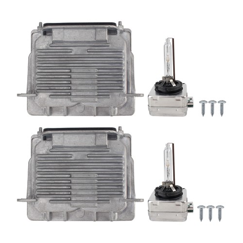 2x Headlight Xenon Ballast Module & Bulb Kit For 2014-2020 Jeep Grand Cherokee