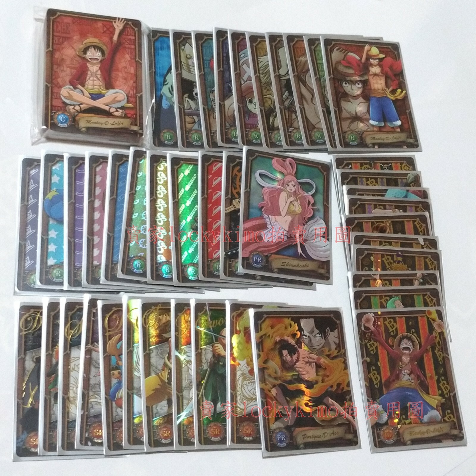 ワンピース展　台湾　冊子4冊セット ONE PIECE Full set of cards TAIWAN card Collection Card