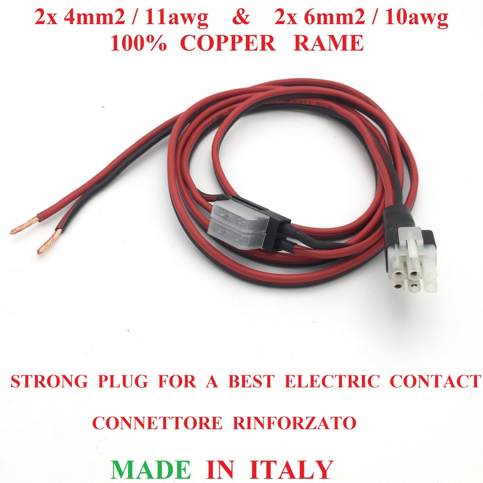 Yaesu FT-840 FT-847 FT-890 FT-897 FT-920 DC power cable MADE
