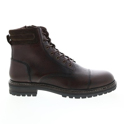 

Crevo Tamarack CV1864-225 Мужские коричневые кожаные повседневные классические ботинки на молнии, Коричневый, Crevo Tamarack