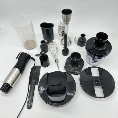 Moulinex InfinyForce Pro Stabmixer 1200 W, Powelix-Klingen, 5 Funktionen, einste