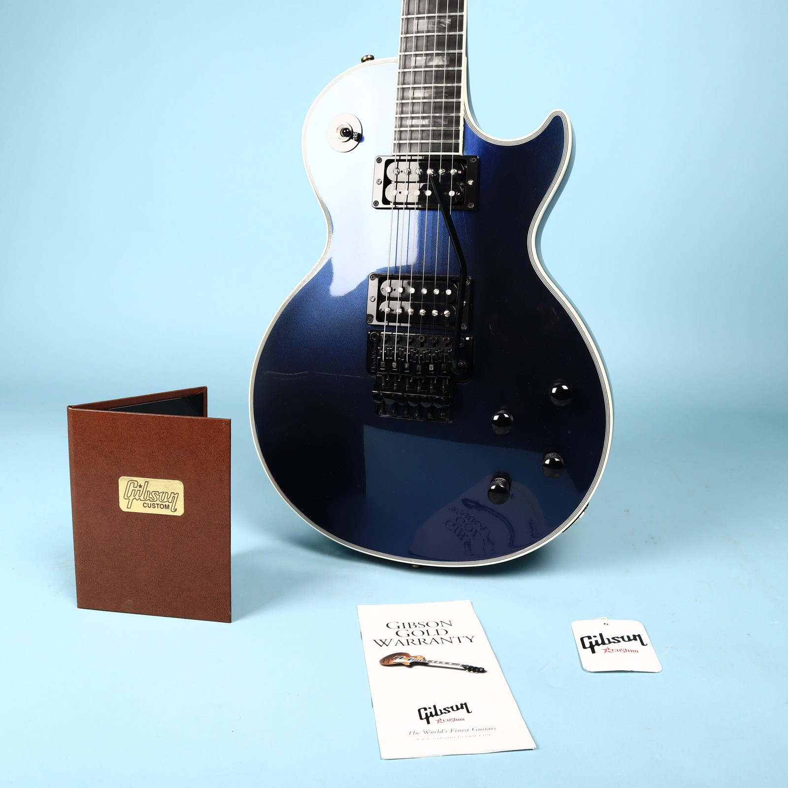 Gibson Custom Les Paul Axcess Custom Bronze Cobalt | eBay