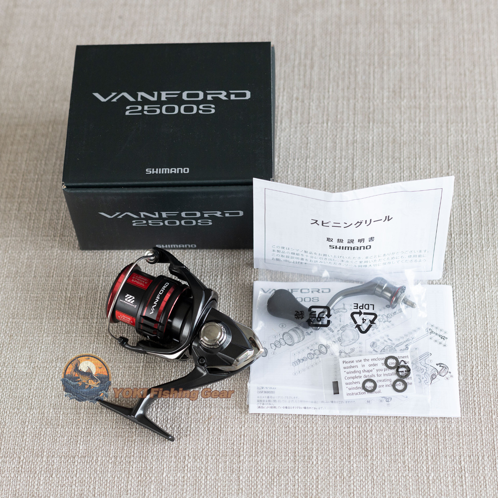 リール SHIMANO VANFORD 2500S Shimano VANFORD 2500S Spinning Reel shipping from JAPAN