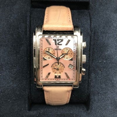Montre Festina Chronograph 16118 ROSE + Boite