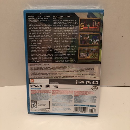 割引アウトレット 新品が封をしたマインクラフト Wii U 15 日本直販店 Mihoproject Com