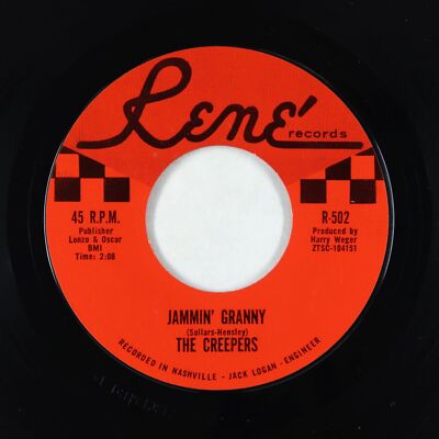 Rockabilly Garage 45 - Creepers - Jammin' Granny - Rene - VG+