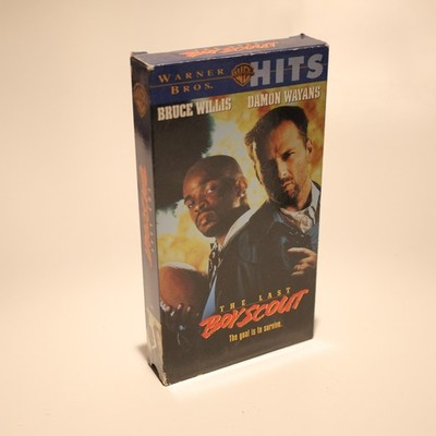 The Last Boy Scout VHS Bruce Willis Damon Wayans Tony Scott Action Movie