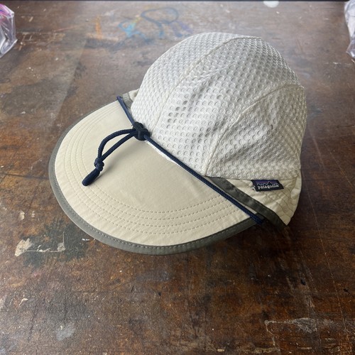 Vintage Patagonia Made in USA Fishing Mesh Duckbill Strapback Hat