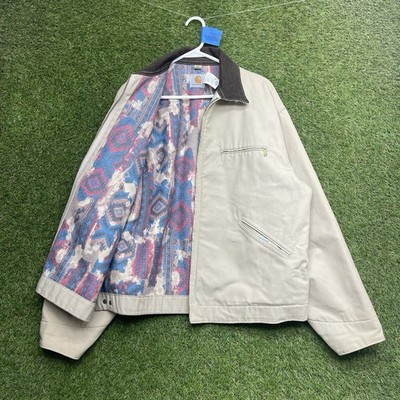 Vintage Carhartt Detroit Jacket Mens XL Southwest Aztec