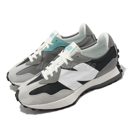 

Мужские повседневные туфли унисекс New Balance 327 NB Brighton Grey White Blacktop MS327OD-D, Серый, 327