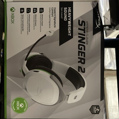 HyperX CloudX Stinger II Wired Headset  Xbox White