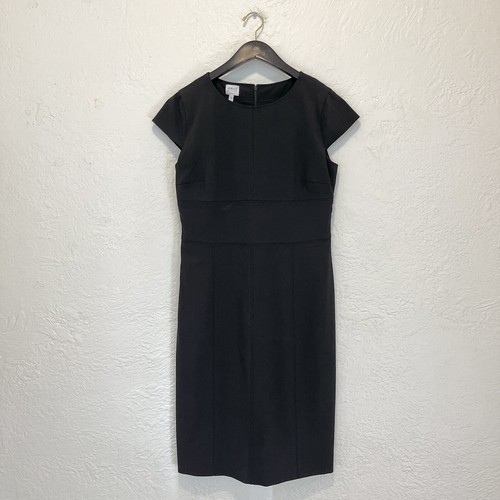 ワンピース Giorgio Armani Black Stretch Viscose Blend Sheath Dress $_12.JPG?set_id=880000500F