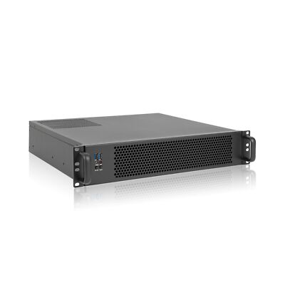 RackChoice MicroATX/Mini-ITX 2U Rackmount Server Chassis max 7x3.5 Bay / USB3...