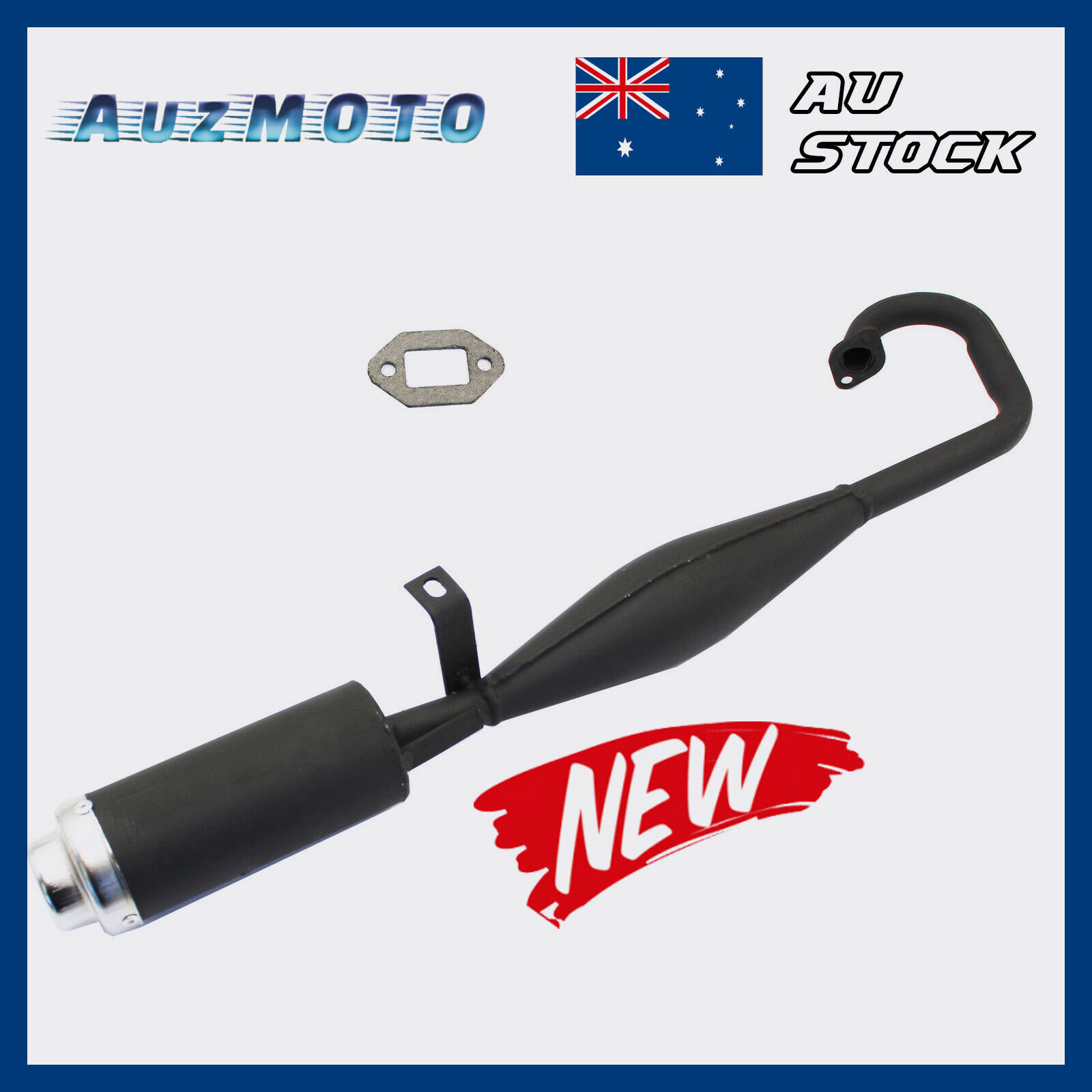 49cc pocket bike exhaust