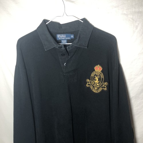 Polo by Ralph Lauren ブラックジャケット XL Vintage Polo Ralph Lauren Blue Plaid Full-Zip Bomber Jacket
