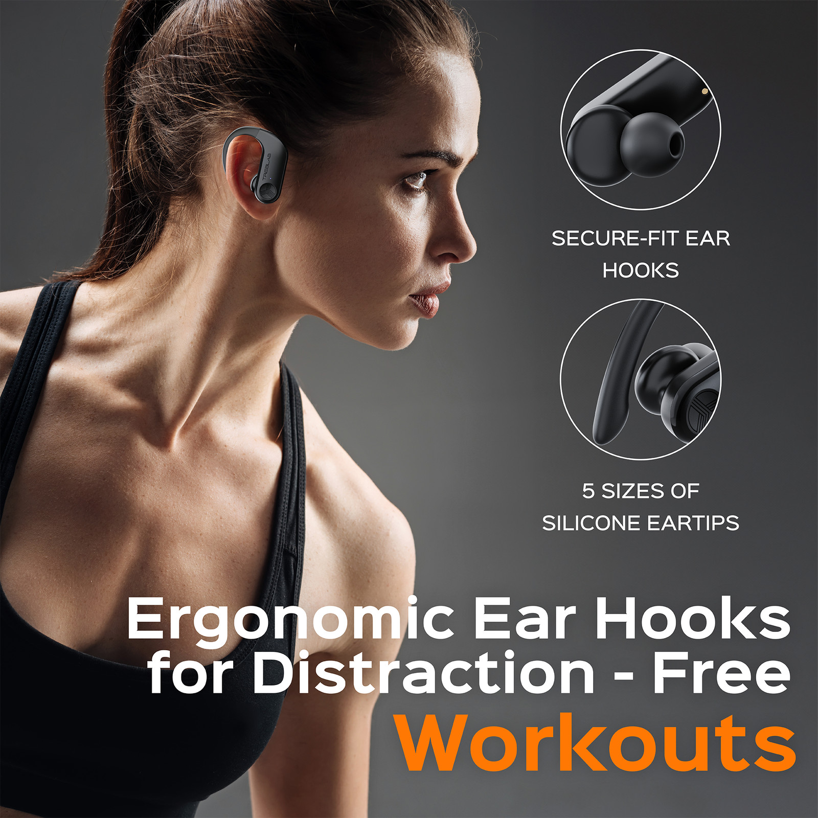 TREBLAB X3 Pro True Wireless Earbuds - Wireless Bluetooth 5.3 145H Playtime - Picture 14 of 24