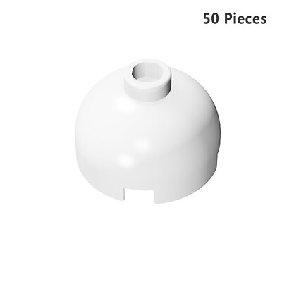 Part 30367 18841 Final Brick 2X2 White Building Pieces BULK LOT Bricks 50 PCS