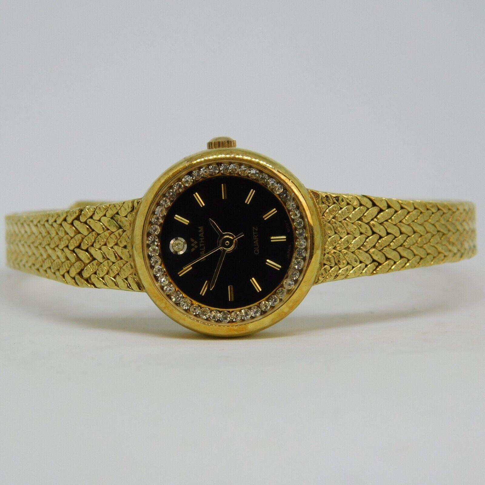 Waltham YWL206-5Y30-098 Gold Tone Quartz Analog Women's Waltham YWL206-5Y30-098 Gold Tone Quartz Analog Women's