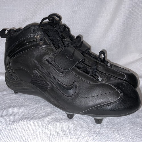 Vintage Y2K Nike Football Trainers Sneakers in Black Swoosh
