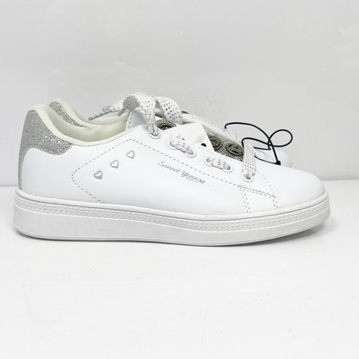 

Off Brand Girls Sweet Years White Lace Up Low Top Повседневная обувь Кроссовки Размер 1, Белый