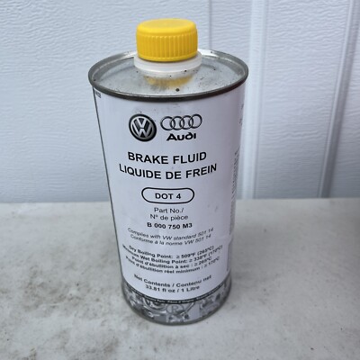 Dot 4 Class 1 Liter Brake Fluid for Volkswagen/Audi B 000 750 MS