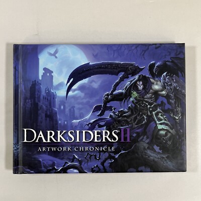 Darksiders II Chronicle Video Game Artwork Art Book Hardcover!