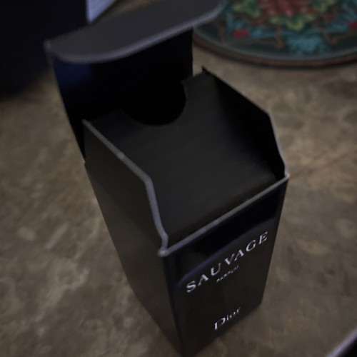 DIOR SAUVAGE Men Eau De Parfum 0.34 Oz Mini by Christian