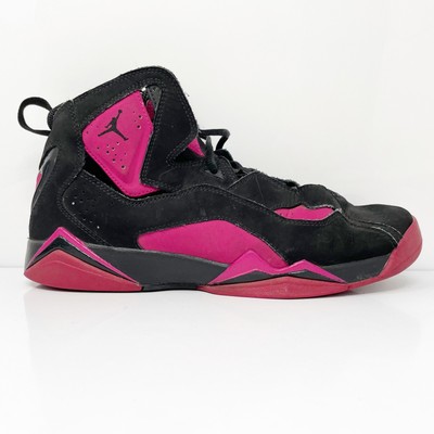 

Nike Girls Air Jordan True Flight 342774-006 Черные баскетбольные кроссовки 9Y, Черный, Air Jordan True Flight