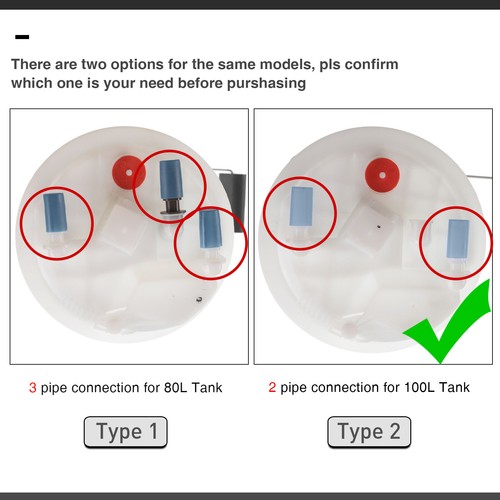 New Fuel Tank for Renault Master MK III 20102018 2.3 dCi 100L Tank