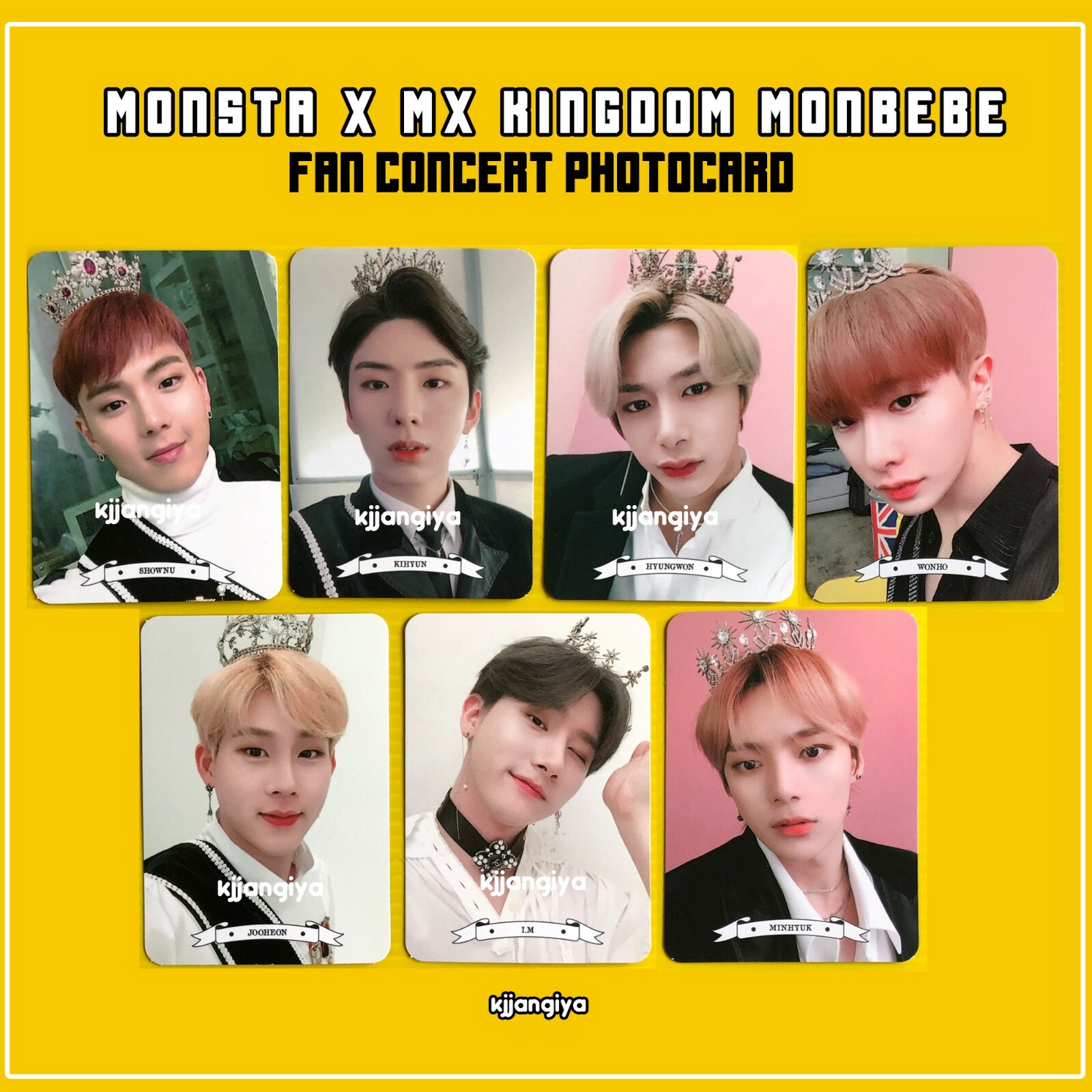 MONSTA X ペンコン キングダム モンベベオンリー 3期 トレカ ショヌ