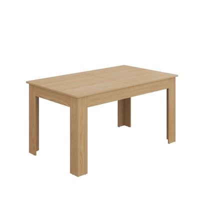 Extendable Dining Table for 6-10 Person, Wooden Dining Room Table