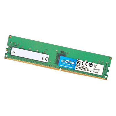 Crucial 16GB 3200MHz DDR4 REG ECC DIMM RAM PC4-25600 Server Memory CT16G4RFD832A