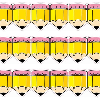 Doodle Pencils EZ Border , 48 Feet Per Pack, 3 Packs
