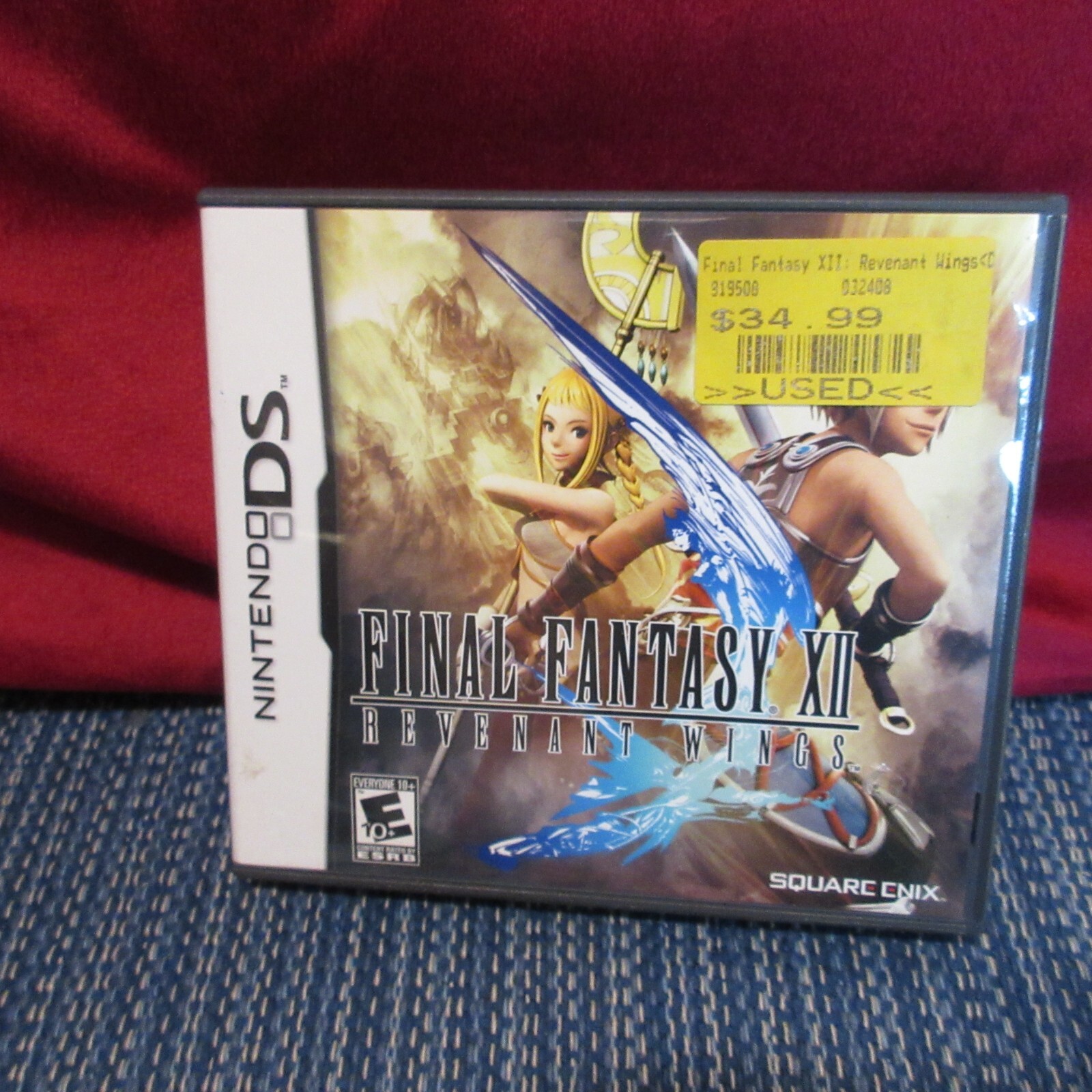 FINAL FANTASY XII REVENANT WINGS 販促ポスター 2007 Final Fantasy XII Revenant Wings Nintendo DS Print Ad