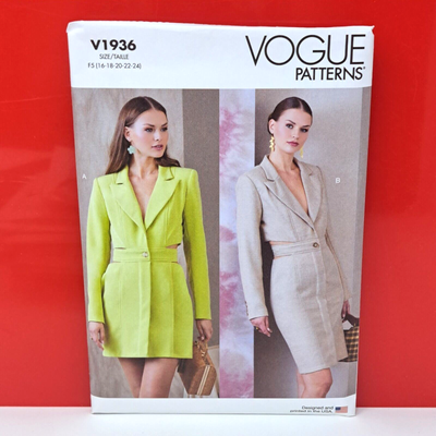 Size 16 top blazer dress