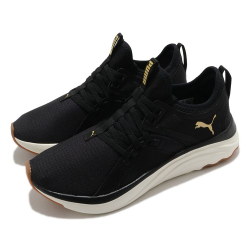 

Женские кроссовки Puma Softride Sophia ECO Wns Black Gold Marshmallow 194862-01, Черный, Softride Sophia Eco Wns