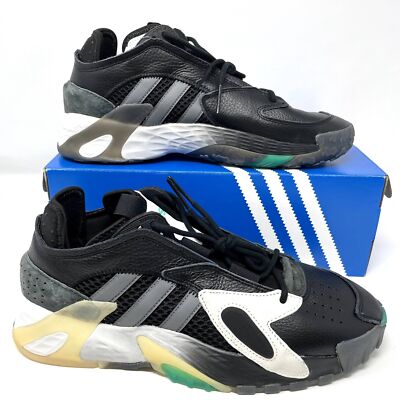 Adidas Streetball Hi Res Aqua Men's Size 11 Black Basketball