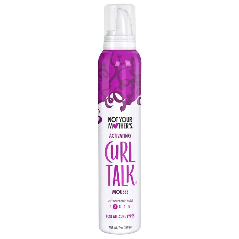 Curl Talk Curl Activating Hair Mousse for Lightweight Hold, 7