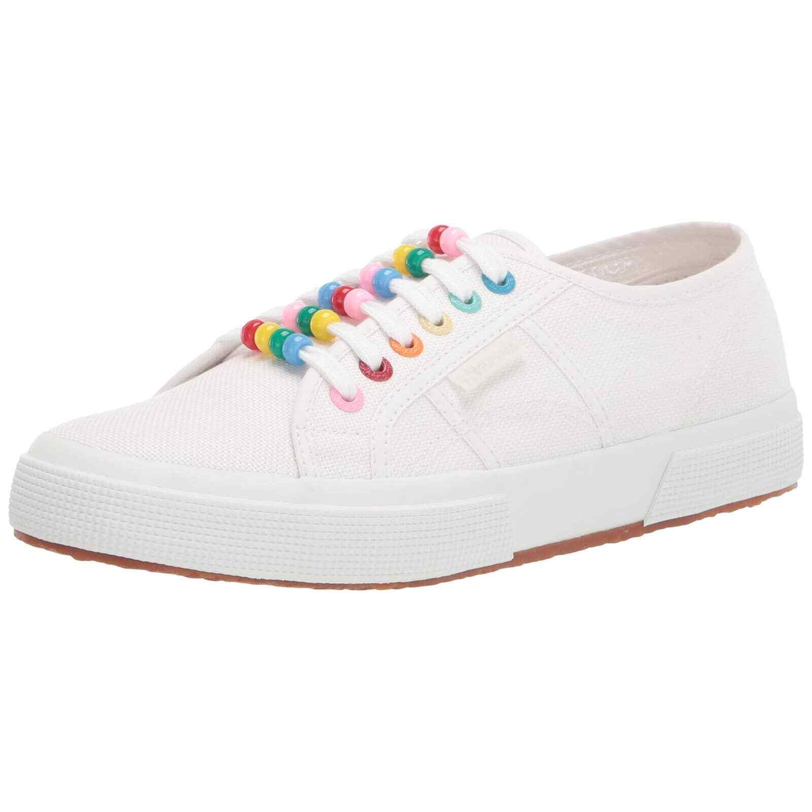 Женские кроссовки Superga 2750 Beads and Eyelets Rainbow 39,5 евро США 8,5