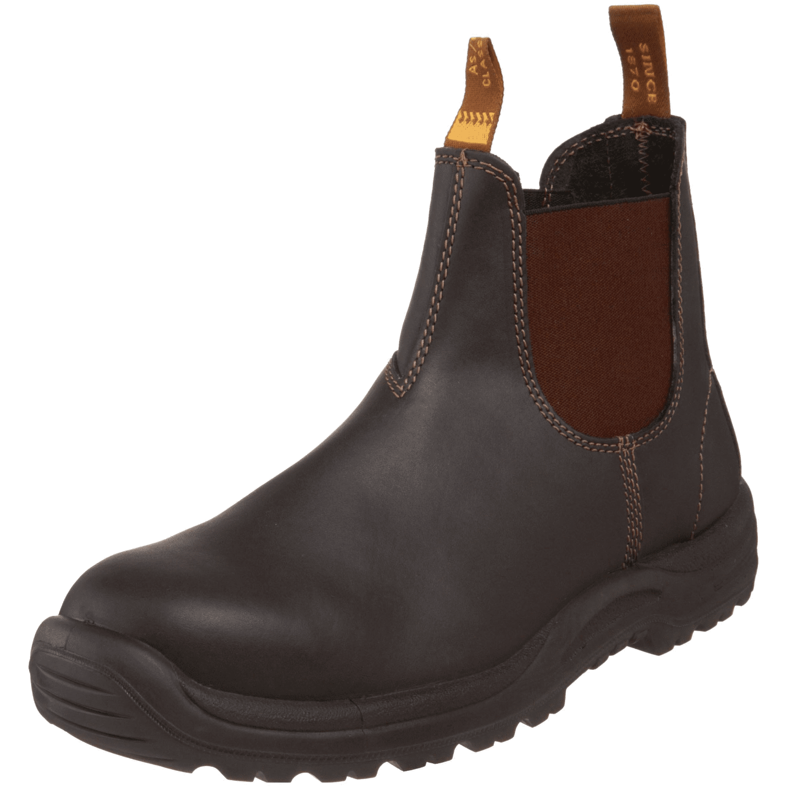 Preowned Blundstone Bl172 Xtreme Mens Safety Leather Stout Brown Boots